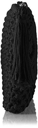 Buffalo Women’s S017-269 Textile Clutch Bag, Black (Black 01), 2x21x26 cm (B x H x T)