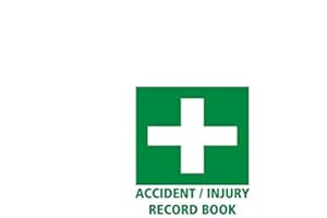 ABBEYSHAKE Accident and injury records report book A5