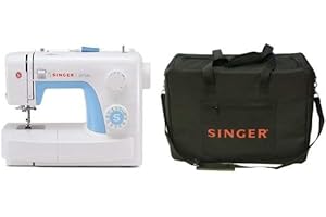 Singer 3221 Macchina da Cucire, 21 Programmi + 250019001 Borsa per Macchina da Cucire, 46 x 20.5 x 34 cm