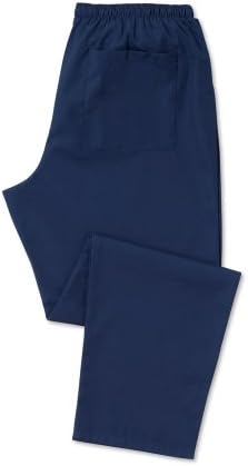 AX Scrub Trouser Full Elastic Waist Sailor Navy Size Xlarge Length Short