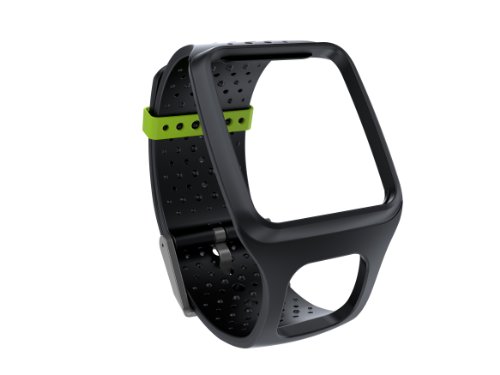 TomTom Comfort Strap - Correa para GPS TomTom Runner/Multi-Sport (Resistente a rayones), negro