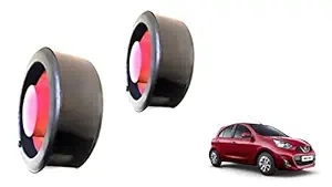 New Tech - Rear Ground Clearance Kit for MICRA ACTIVE - 20 to 25 M.M. (Black and Red) - Set of 2 Pcs - Front side not Required
