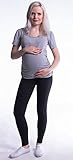 Mija – Oasi – Gute Qualität Umstandsleggings für Schwangere Lange Leggings / Hose 3085 - 2