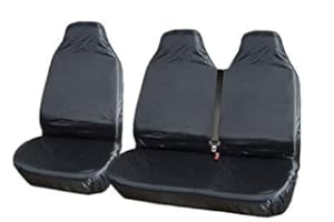 JOHNSON & JOHNSON Juego de fundas de asiento protectoras impermeables y universales para coche, furgoneta, autobús