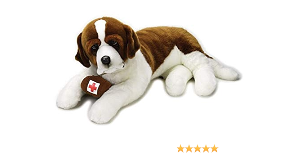 st bernard soft toy