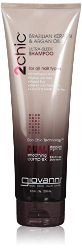 Giovanni pelo productos de cuidado 2 Chic queratina y aceite de argán Champú 235 ml