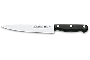 3 CLAVELES CUCHILLO FILETEAR PESCADO UNIBLOCK 17 cm - 6,5" FH 3C