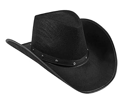 Générique Chapeau cowboy noir adulte
