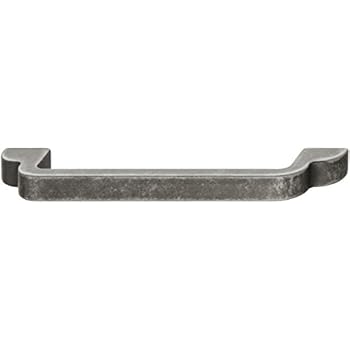 Design Schubladengriff 128 mm Möbelgriff Antik Vintage verzinnt