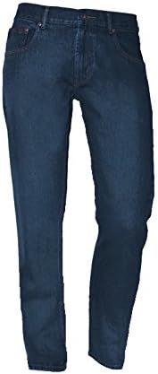Mens Comfortable C2 Basic Light Bleach Wash Jeans Plain Sizes 30-48 Leg Short Regular Long Stone Wash Indigo