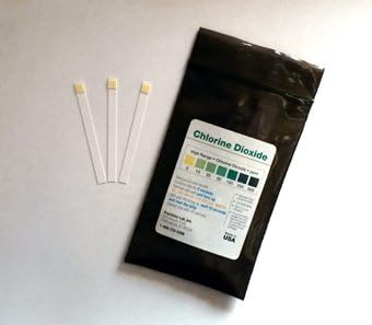 Selfcontrol / CZD Diox 500 D 50 / Chlorine Dioxide Test (0 – 500 ppm) 50 Test strips