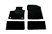 Produktbild Auto Fußmatten Velours Set 4-teilig passgenau, schwarz