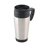 axentia 128009 Mug Isotherme, Acier, 12 x 8 x 18,5 cm