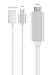 Produktbild HDTV Draht Buchse Kabel TV Stick Airplay Mirroring Guss für iPhone Lightning auf HDMI-Kabel Remasuri Farbe