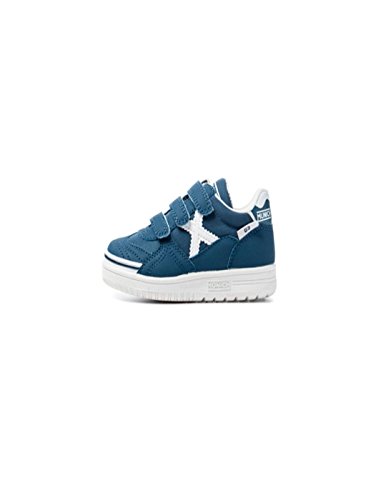 Zapatilla Fútbol Sala Infantil Munich G3 Azul 27