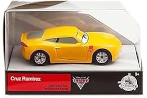 Disney Pixar Cars Cruz Ramirez Die-Cast Auto, gul, skala 1:43, för barn från 3 år