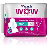 VWash Wow Sanitary Napkin Maxi - 5 Count (Large)
