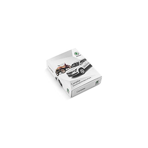 Preisvergleich Produktbild Original Skoda Quartett Kartenspiel Accessoires Spiel Gesellschaftsspiel