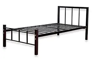 THE WOODEN  Best Metal Platform Single Bed Frame,for Sleeping,/ Easy Assembly. (Double)