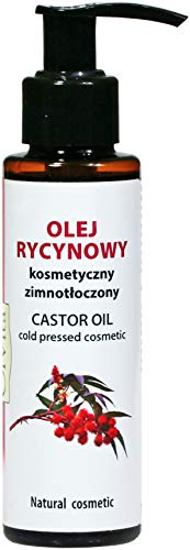 Ol'Vita: Aceite de ricino prensado en frío - Cejas de pestañas y potenciador del crecimiento del cabello - 100% pura piel natural 100ml