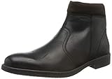  Geox U Jaylon K, Botas Clasicas para Hombre, (Black/Mud C9355), 45 EU