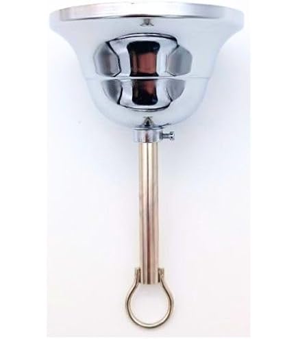 Catena Per Lampadario Cromo 1 Metro - Maglia Ritorta 45x20 Mm, Filo 3.5 Mm, Ferro Lucido - Foto 6