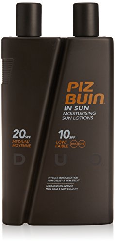 Piz Buin Duo SPF 10/SPF 20 Sun Lotion 200/100ml