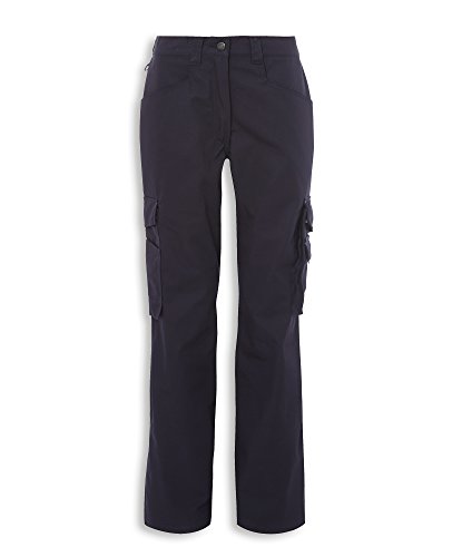 Alexandra Tungsten STC-TN108NA-16T Women's Service Trouser, Tall, Plain, 65% Polyester/35% Cotton, Size: 16, Navy