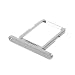 Produktbild jbTec Sim-Tray zu Samsung Galaxy S6 / SM-G920F - GSM-Karten-Schlitten/Halter, Farbe:Silber