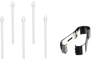 CUFEREDU S Pen punte per Samsung Galaxy Tab S7 FE (4G 5G) Wi-Fi SM-T730 T733 T736B 2021 12.4inch Pennini della Penna Stylus S Touch Screen con utensile 5 White