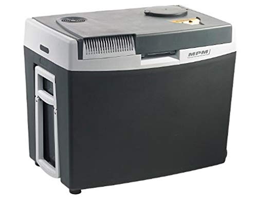 MPM mpm-34-cbm-06 sac isotherme, 55 W, 34 litres, Polymère exempt de BPA, Gris