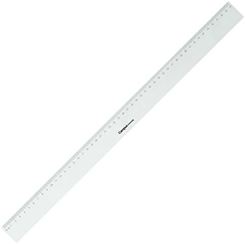 Campus University 1050 Plastic Ruler 50 cm
