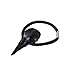 Produktbild frcolor Halloween Bird Skull Haar Band elegant Plague Doctor Krähe Raven Punk Elastic Haar Zubehör (schwarz)