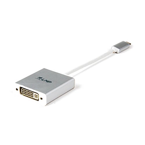 LMP 15 cm BUS POWERED Aluminium Gehäuse usb-c männlich zu DVI Weiblich Adapter - 2