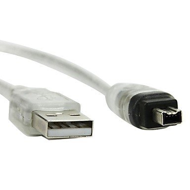 USB-Stecker auf IEEE 1394 4 Pin Stecker ilink Adapterkabel Kabel für SONY DCR-trv75e DV Firewire-Eingang - 3