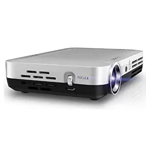 Play 3D 6000 Lumens PP-06 Full HD LED Android Projector with WiFi | Bluetooth | Hdmi | USB (3840 x 2160)