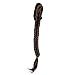 I&K 24" Fishtail Plait Hair Piece Ponytail Claw Clip Multiple Colours (Mid Brown R6)