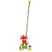 Bigjigs Toys Dinosaur Push Along (Green Body/Red Head)