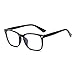 Price comparison product image BLENDX Blue Light Filter Block UV Anti-Fog Transparent Lens Vintage Computer Glasses-Bright Black