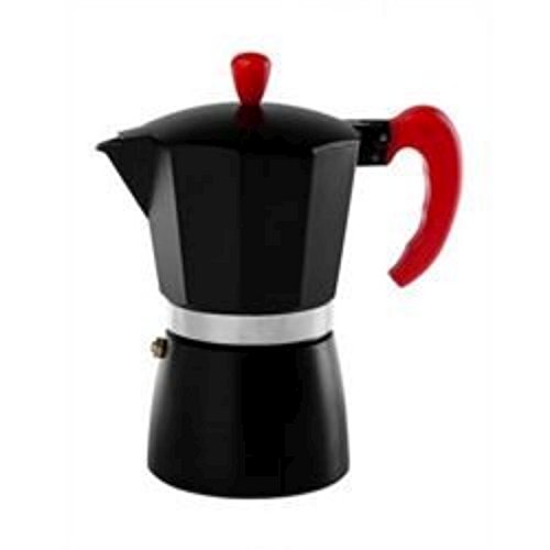 Espressokocher Hochdruck-Cafeteria Espresso-Kanne Schwarz Espressokocher Hochdruck-Cafeteria Espresso-Kanne Schwarz Bilder