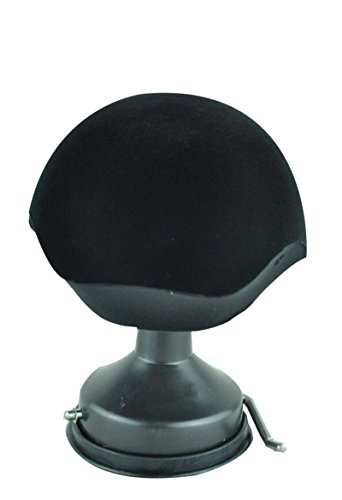 PVC Mannequin Manikin Head And Sucker Stand for Wig Toupee Display Styling Black