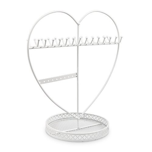 Schmuckständer weißes Herz