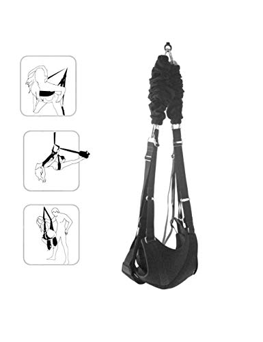 Preisvergleich Produktbild Massagestab Fantasy Swing-Set kann 220 Pfund Schwarz halten