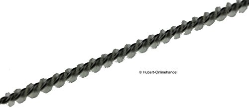 Piebert® Reinigungsbürste für den Milchschlauch und Kaffeevollautomaten, Edelstahl, hochwertige Nylonfasern – handgefertigt - 2