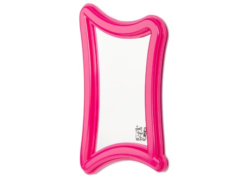 Magnetischer Schmink-/ Kosmetik-Spiegel „STYLE UP“ für Kühlschrank, Spind und Schließfach in pink / rosa (sweet pink) - 3