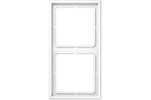 Jung LS 982 WW Rahmen 2-f.alpinweiss LS990/Alu/Edelst./LSplus