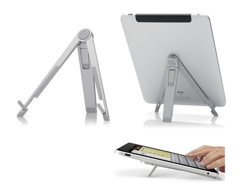 Firstcom Tablet PC und Netbook Metall Ständer, Tischständer passend für iPad 1 & 2, Galaxy Tab, Xoom, Optimus