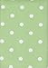 Produktbild Wachstischdecke 100x140 cm Hellgrün mit Weissen Punkten nach Öko Tex® Standard 100