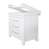 Babyzimmer 4-tlg. Enni mit 3-türigem Kleiderschrank in weiß - 6