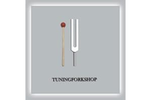 Tuningforkshop 586 Hz Circualtion Tuning Fork for Healing with Mallet+Pouch